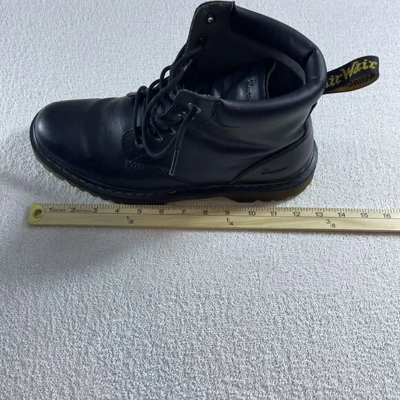 Dr Martens Black Leather Cartor Boots Men’s 13 M - Picture 10 of 10